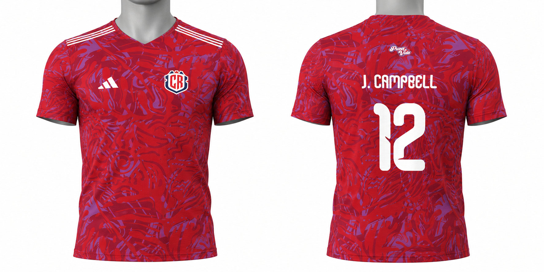 Pack Costa Rica Pura Vida | Diseños sublimados para camisetas - Imagen 7
