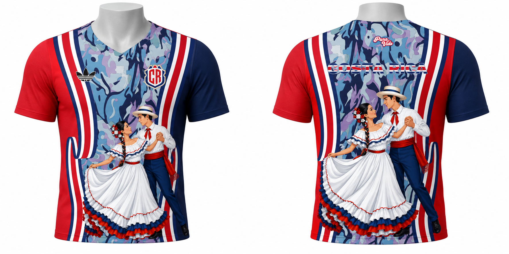 Pack Costa Rica Pura Vida | Diseños sublimados para camisetas - Imagen 4