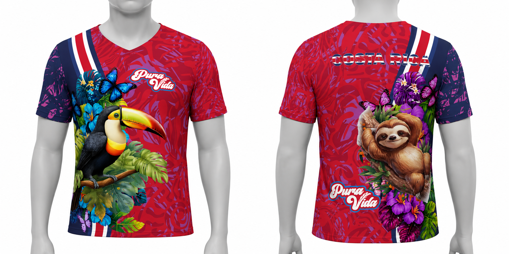 Pack Costa Rica Pura Vida | Diseños sublimados para camisetas - Imagen 3